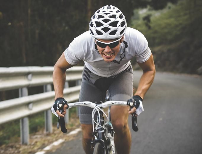 Try speeding up for a minute or two as you walk, bike, or run.