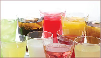 It's not just soda but also sports drinks, lemonade, iced tea, and juices that can lead to weight gain.