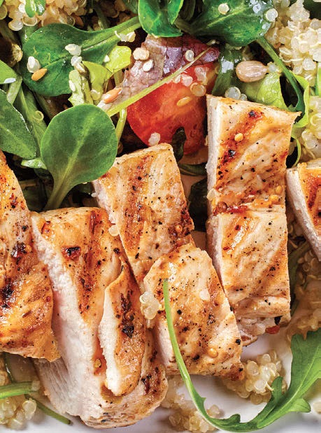 Protein may help preserve muscle.