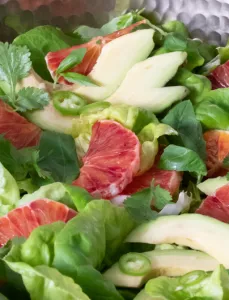 blood orange and avocado salad