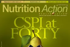 January/February 2011 nutrition action cover