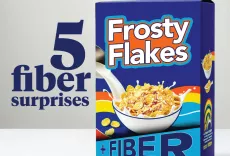 March/April 2025 issue cover with fictional cereal box