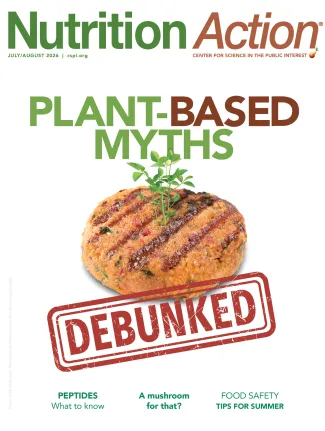 NA july/august 2026 cover on plant based myths