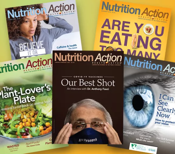 Nutrition Action covers