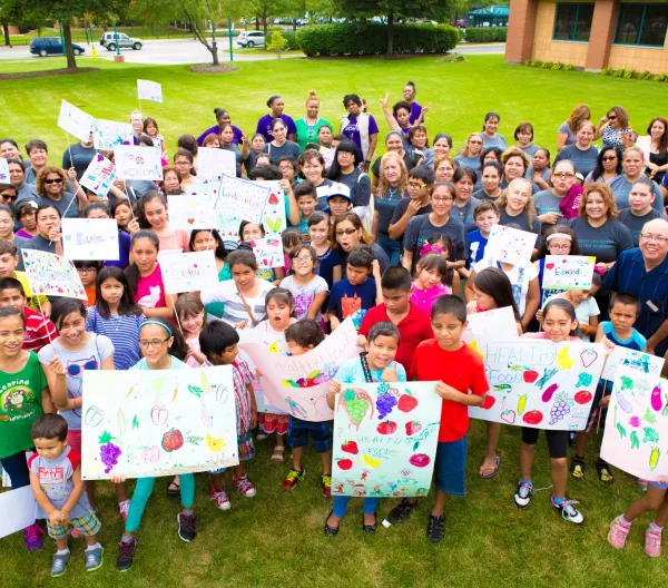 Students advocating for Healthy School Meals for All