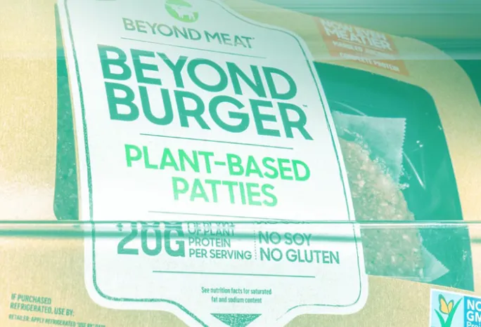 a beyond burger package