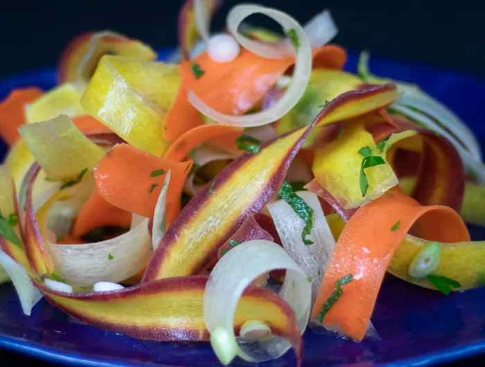 rainbow carrot salad