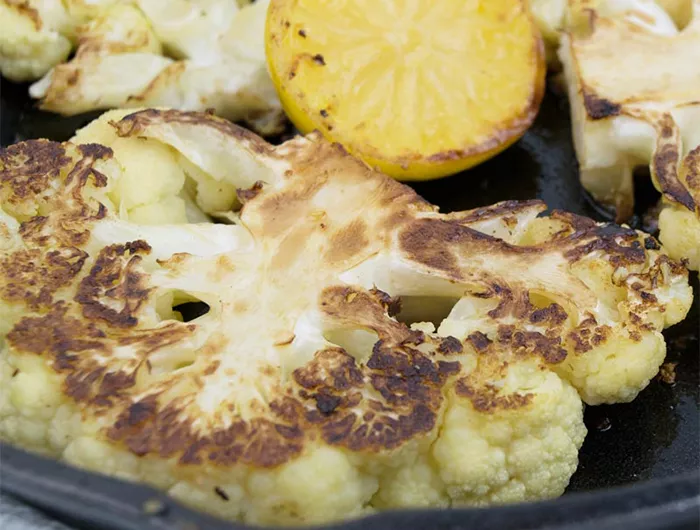 crispy cauliflower steaks