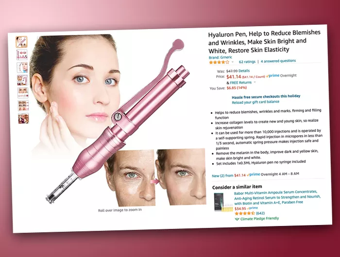 hyaluron pen amazon listing