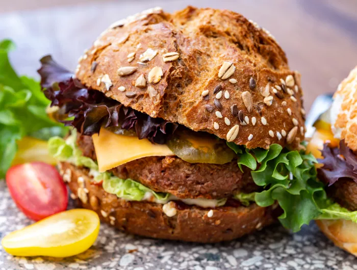 veggie burger