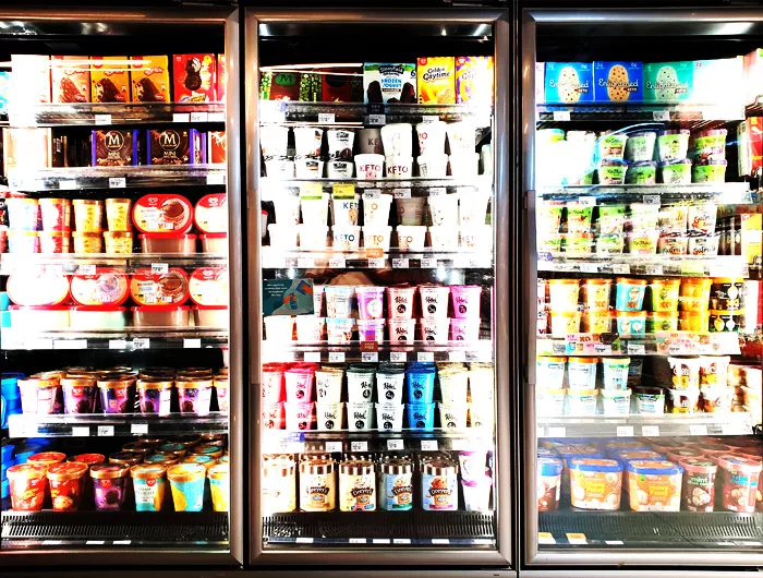 grocery store freezers