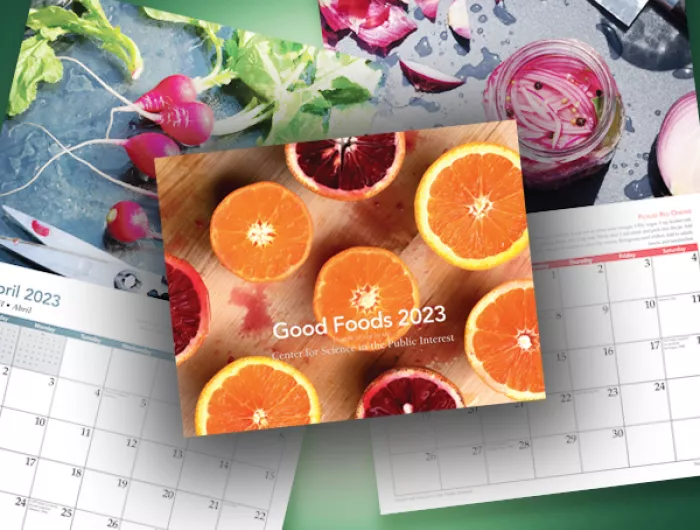 2023 Good Foods calendar photos