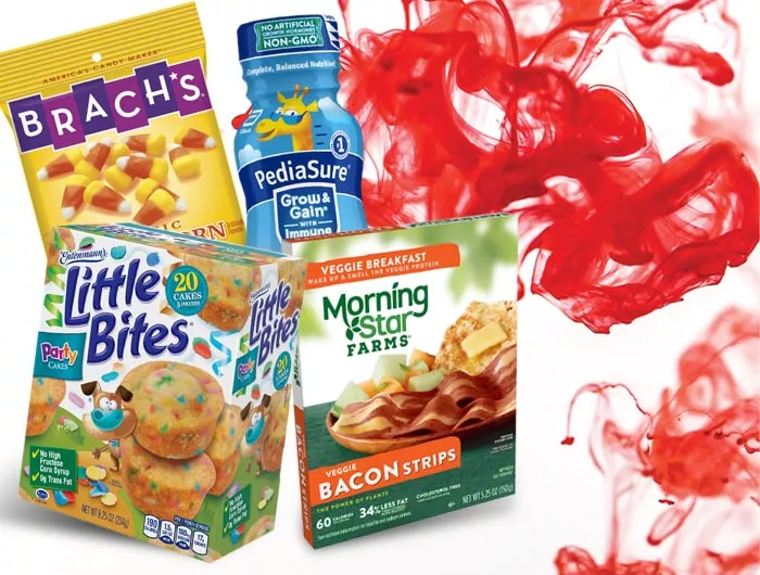 foods containing red 3 food dye