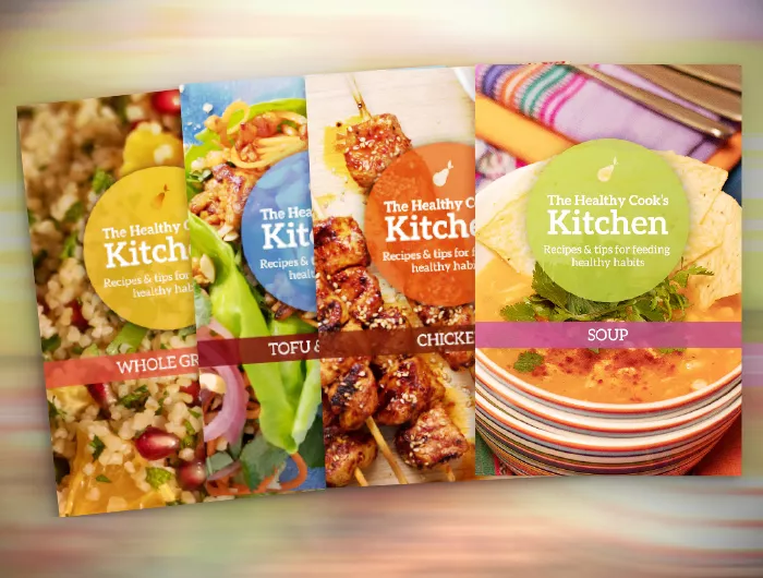 spread of HCK cook books