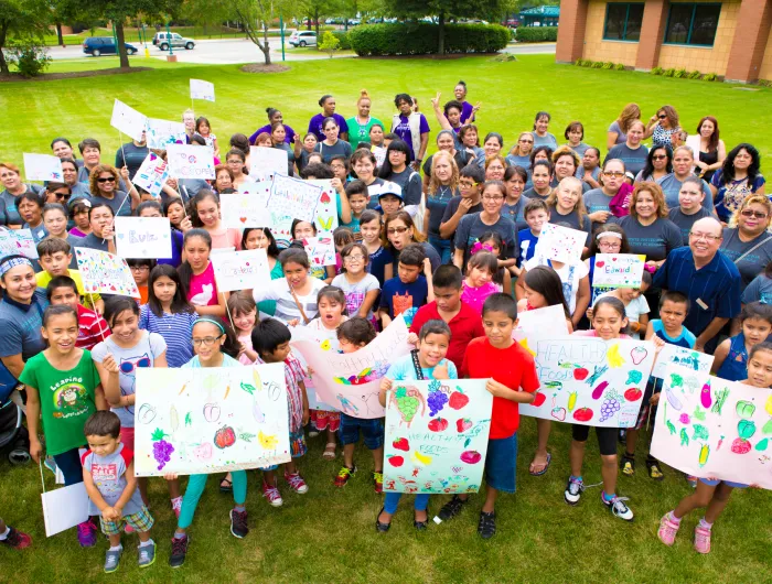 Students advocating for Healthy School Meals for All