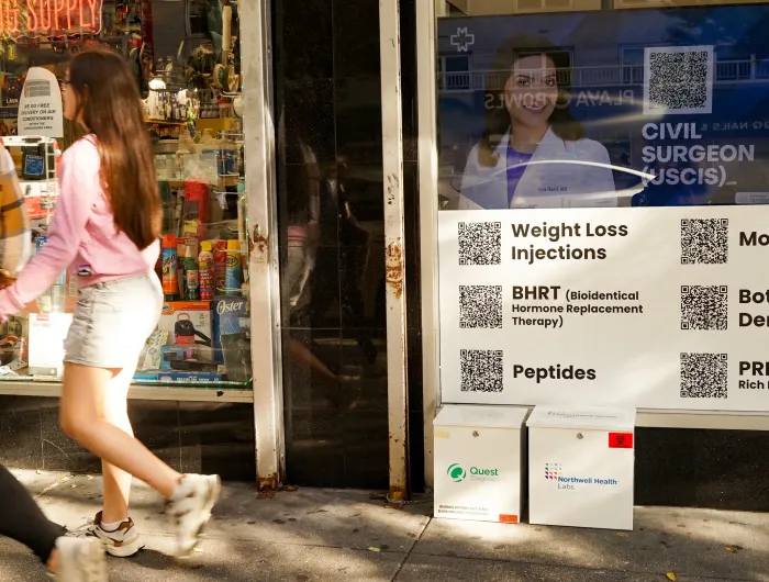 Experimental peptides are often sold at longevity, wellness, and “performance medicine” clinics — even though they haven’t been proved safe and effective in clinical trials.