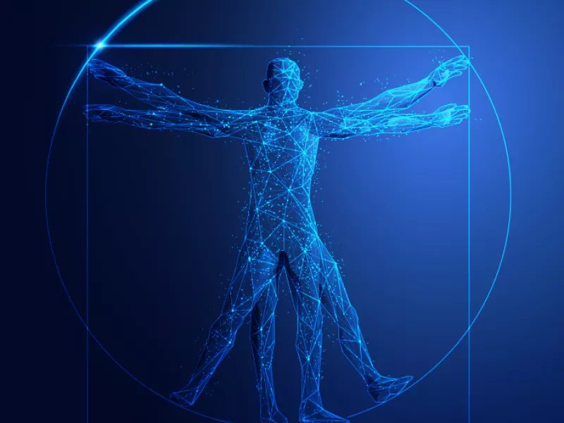 da Vinci's Virtuvian Man