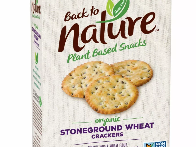 Back to Nature Stoneground Wheat Crackers