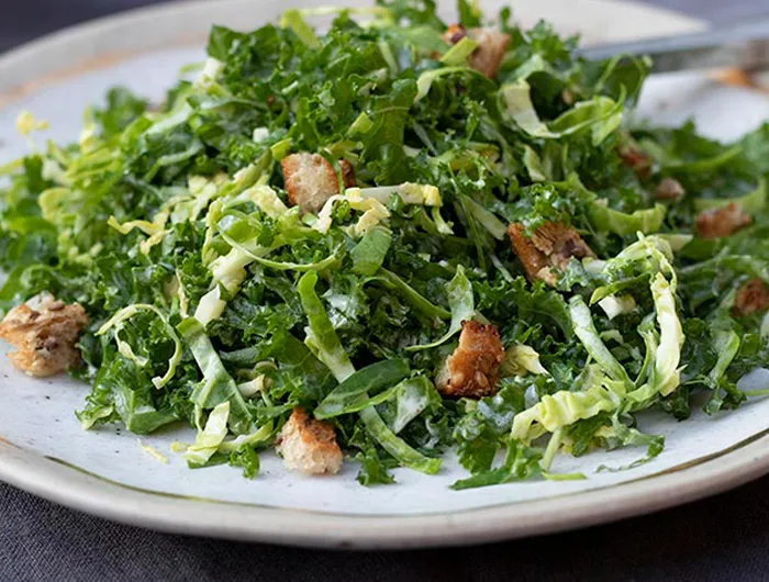 crunchy brussels salad