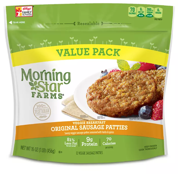 Morningstar farms sausage patties