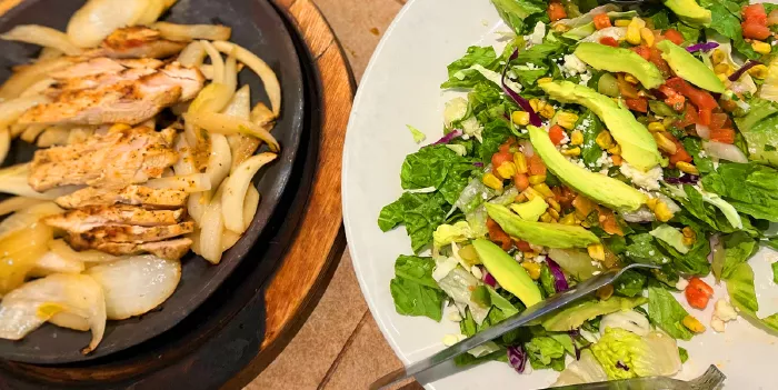 on The Border Fajita Salad