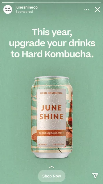 June shine ad