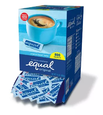 Equal sweetener box