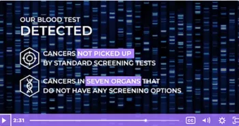 Screenshot of video ad for Exact Science