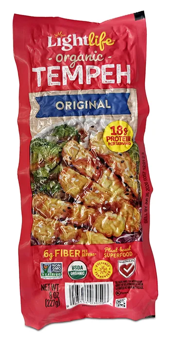 package of LightLife Tempeh
