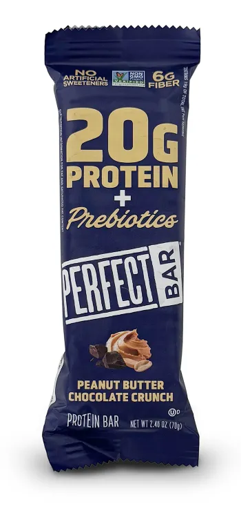 protein and prebiotics perfect bar peanut butter chocolate crunch