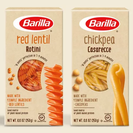 plant-based barilla pastas