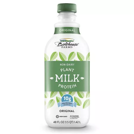 bottle of Bolthouse Farms plant protein milk