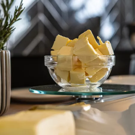 a bowl of putter pats