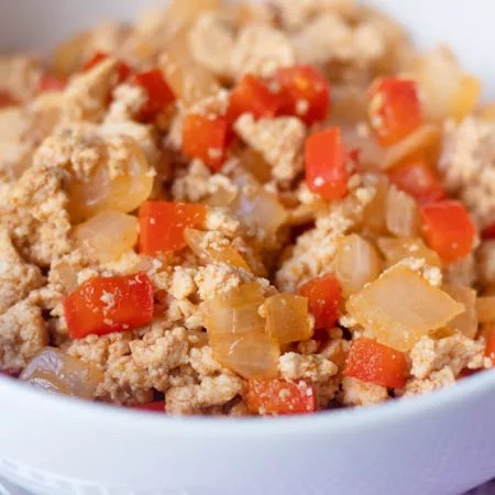 southwest tofu scramble