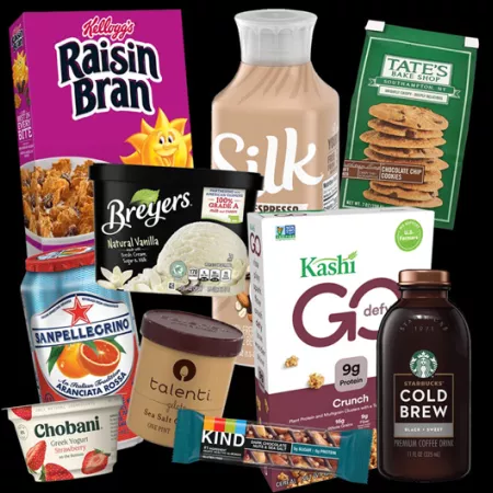 various sugary products