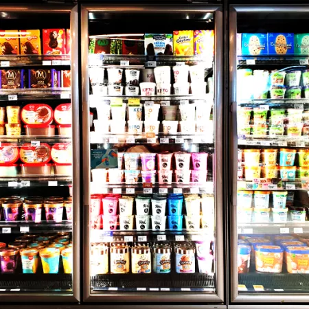 grocery store freezers